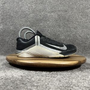 Nike Metcon 6 AT3160-010 Women's Sz 6.5 Black White Athletic Training Shoes Used